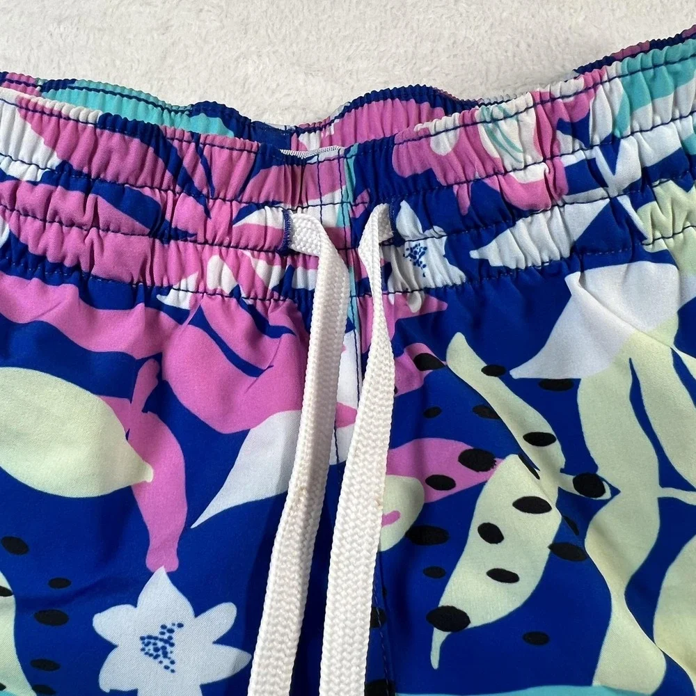 Chubbies Swim Trunks Shorts Mens Small Multicolor 5.5 Inseam Floral Tropical
